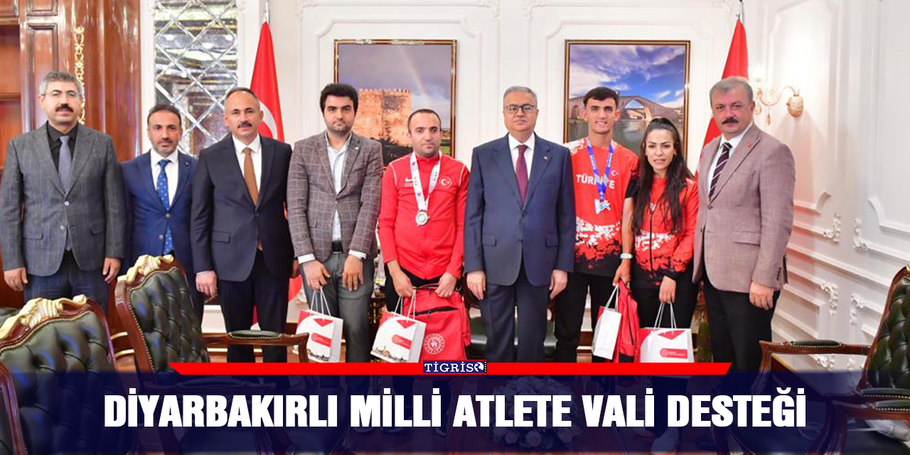 Diyarbak Rl Milli Atlete Vali Deste I