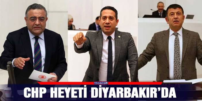 CHP heyeti Diyarbakırda