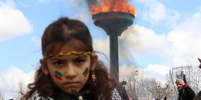 Newroz alanından renkli görüntüler