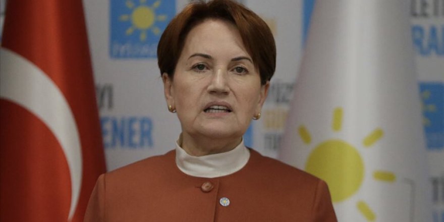 Akşener'den parti liderlerine 'memleket masası'nda toplanma çağrısı