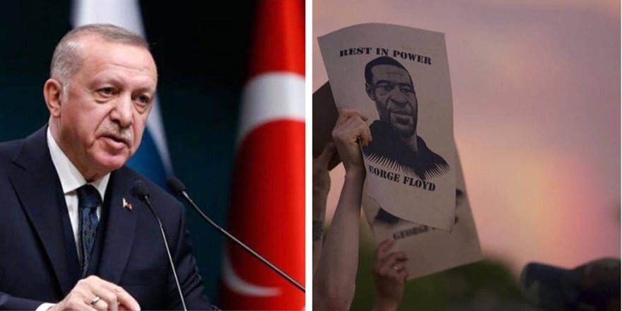 Erdoğan, George Floyd'un öldürülmesini kınadı