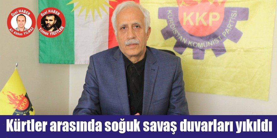 Kürtler arasında soğuk savaş duvarları yıkıldı