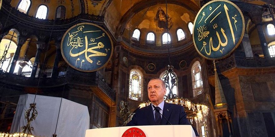 Erdoğan’dan Ayasofya açıklaması