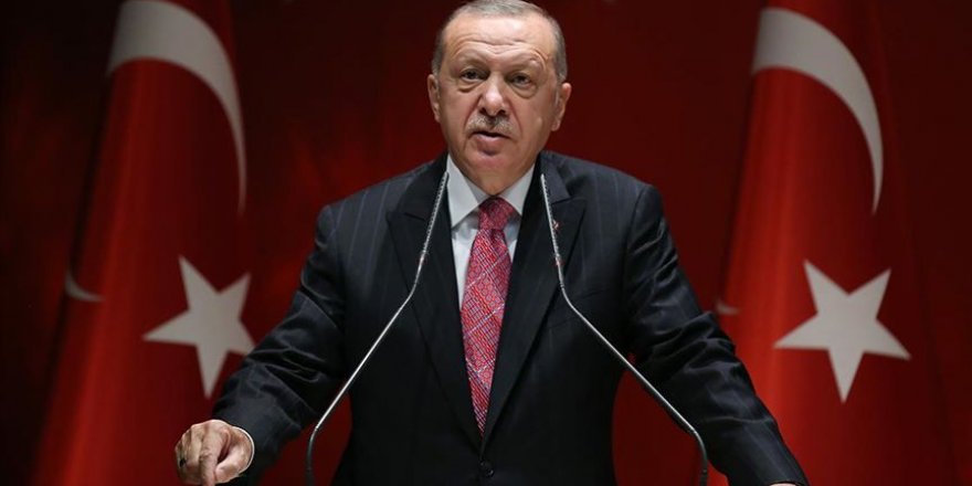 Erdoğan: Bu toprakların ebedi vatanımız olduğu bir kez daha ilan edilmiştir