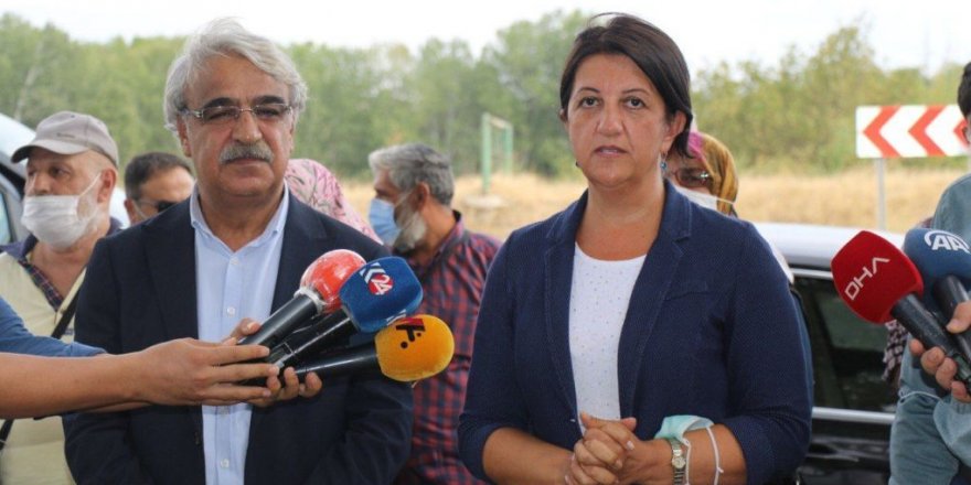 HDP Eş Genel başkanları, Demirtaş ve Zeydan ile görüştü