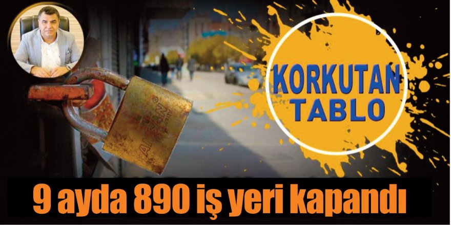 VİDEO - Diyarbakır’da 9 ayda 890 iş yeri kapandı