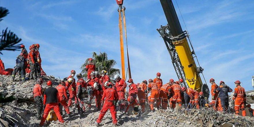 İzmir'de arama-kurtarma çalışmaları tamamlandı