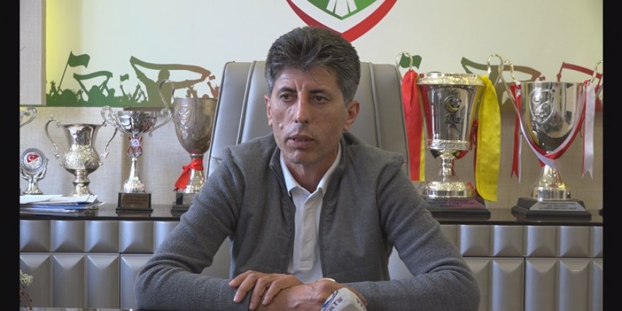 VİDEO - Amedspor Başkanı: Lig sonunda takım iyi bir yerde olacak