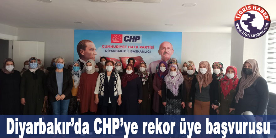 Diyarbakır'da CHP'ye rekor üye başvurusu