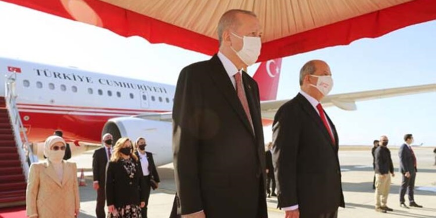 Cumhurbaşkanı Erdoğan'dan KKTC'ye tarihi ziyaret