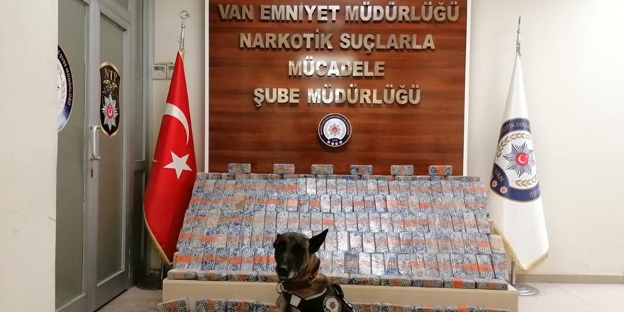 Van’da 205 kilo 840 gram eroin ele geçirildi