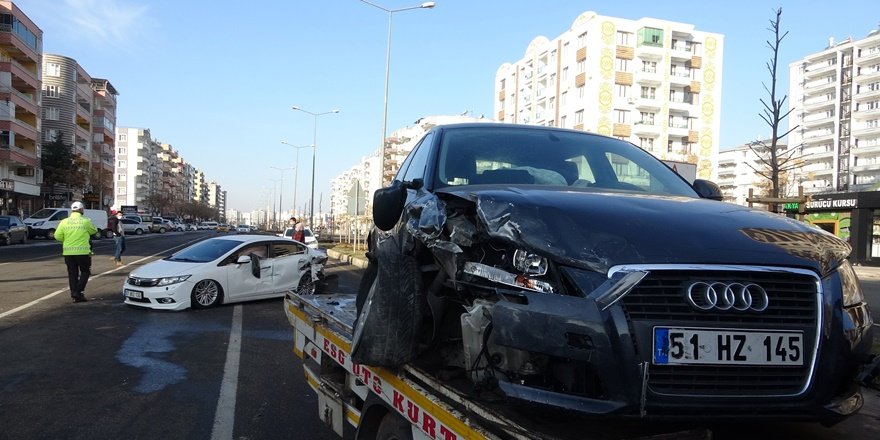 Diyarbakır'da zincirleme trafik kazası