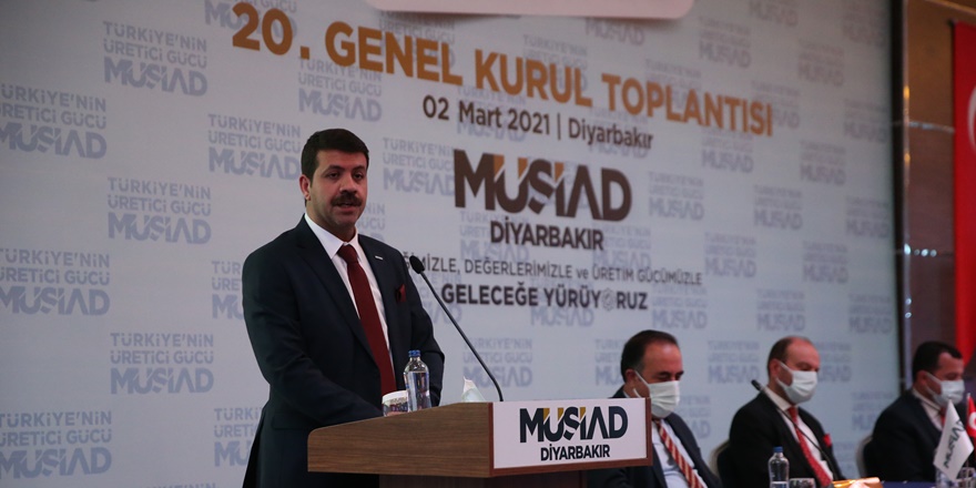 MÜSİAD Diyarbakır Şubesi Başkanlığına Mehmet Bozkuş seçildi