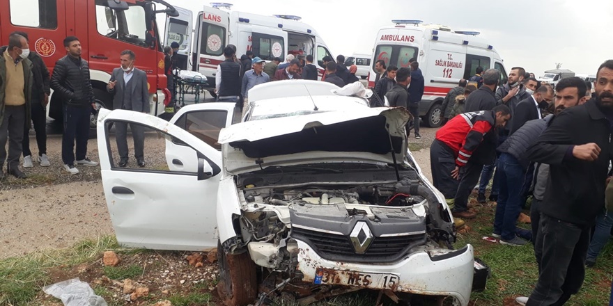 Diyarbakır'da trafik kazası: 1 ölü, 3 yaralı