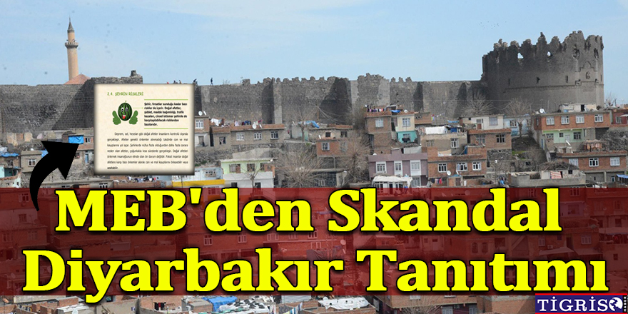 Diyarbakır İl Milli Eğitimin “Şehrimiz Diyarbakır” kitapçığına tepki