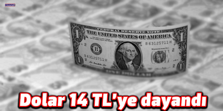 Dolar 14 TL’ye dayandı!