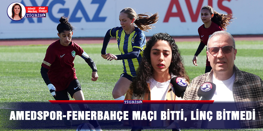 VİDEO - Amedspor-Fenerbahçe maçı bitti, linç bitmedi