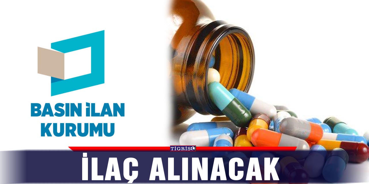 İlaç alınacak