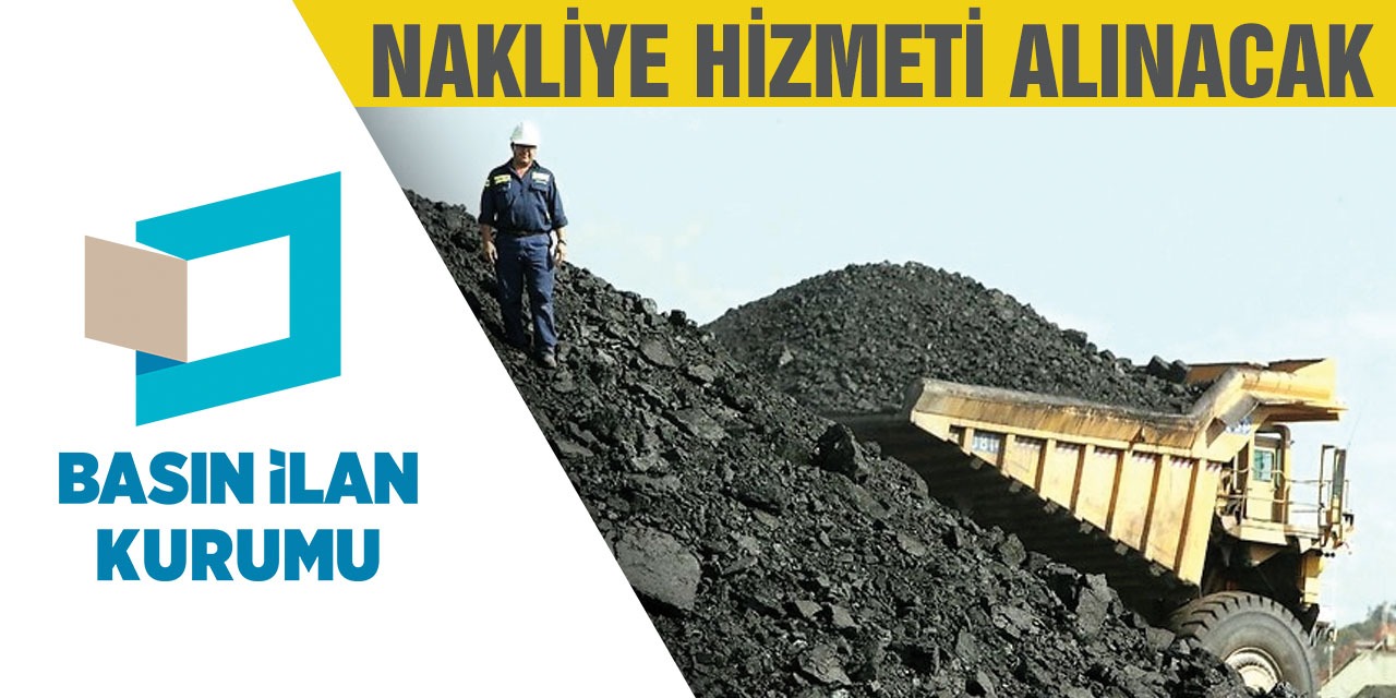 Nakliye hizmeti alınacaktır