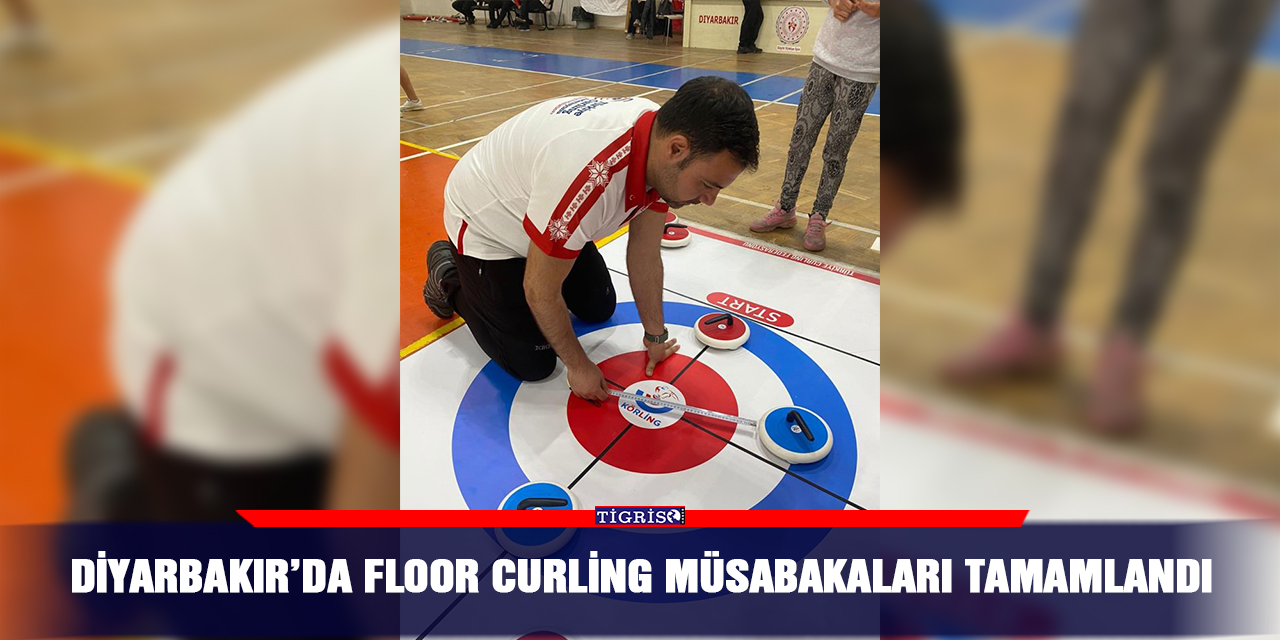 Diyarbakır’da Floor Curling müsabakaları tamamlandı