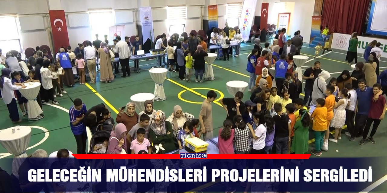 Geleceğin mühendisleri projelerini sergiledi