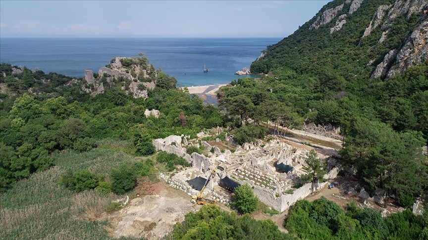 Olympos'ta kazılara 38 milyon liralık ödenek