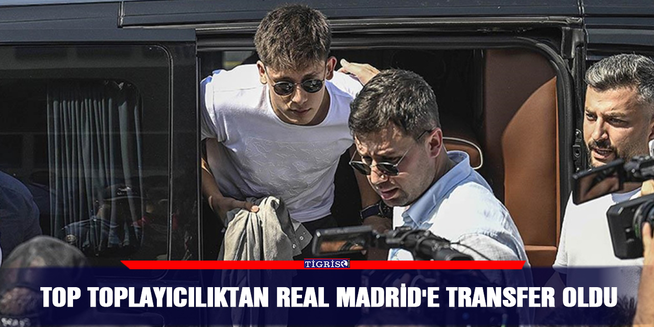 Top toplayıcılıktan Real Madrid'e transfer oldu