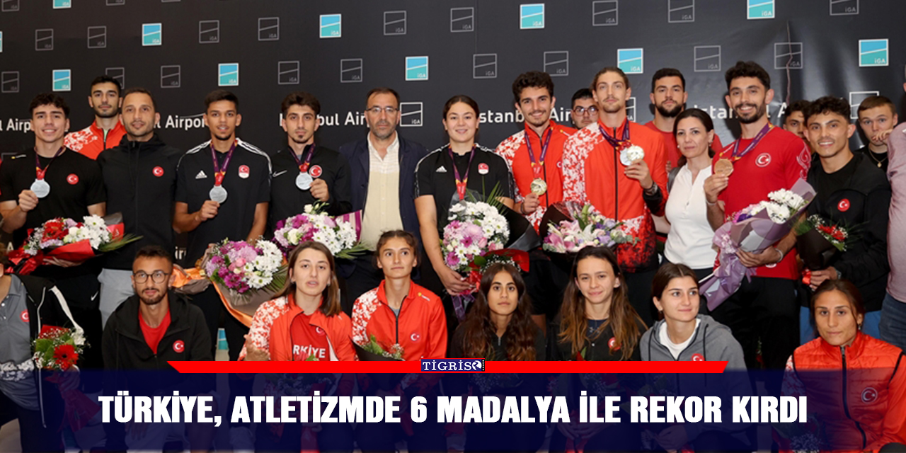 Türkiye, atletizmde 6 madalya ile rekor kırdı