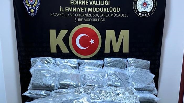 Kapıkule’de 83,5 kilogram skunk ele geçirildi