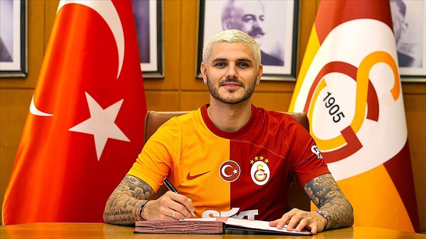 Galatasaray, Icardi ile 3 yıllık anlaşma yaptı