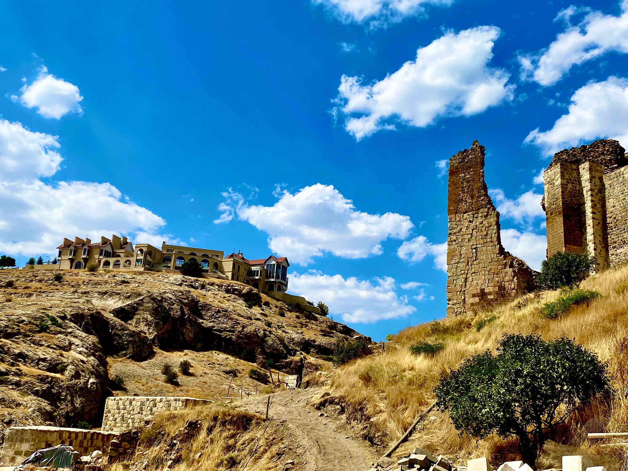 Harput Kalesi'nde görsel şölen