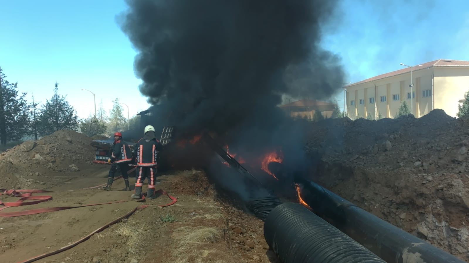 Malatya OSB'de yangın