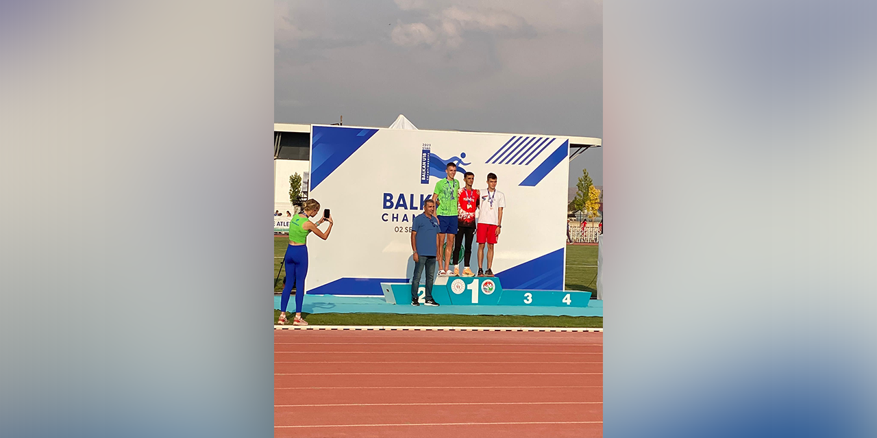 VİDEO - Diyarbakırlı atlet Balkan atletizm şampiyonasında altın madalya kazandı