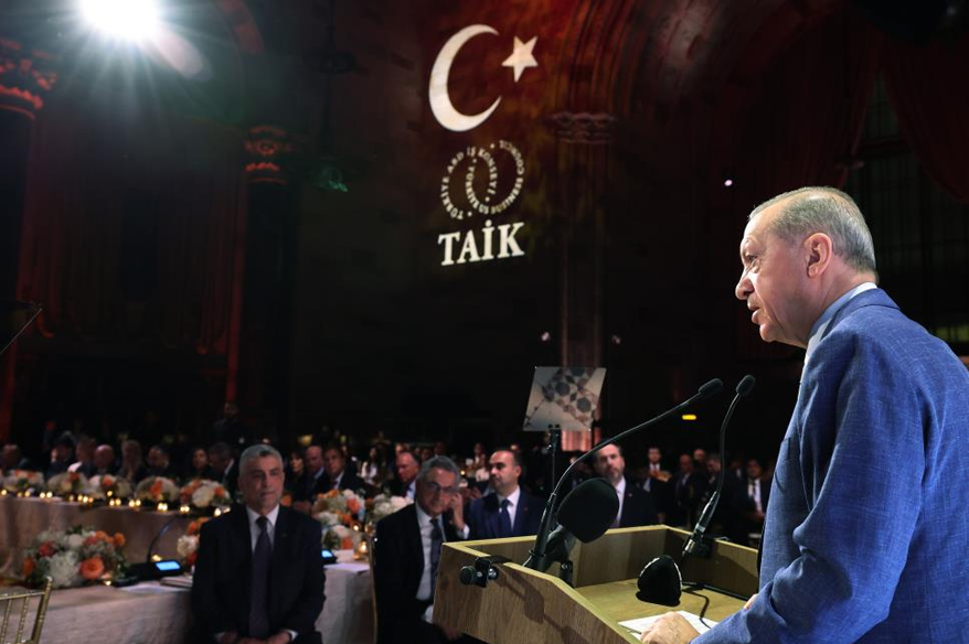 Erdoğan ABD'de iş dünyası ile buluştu