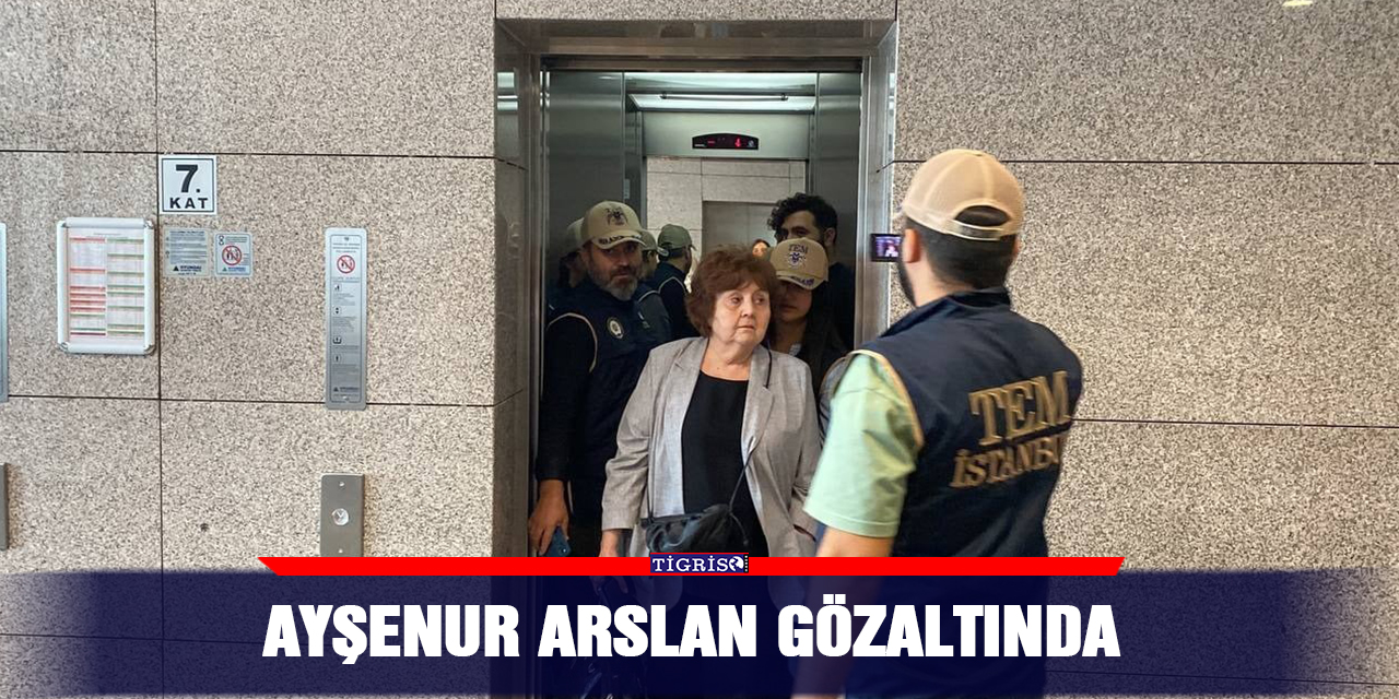 Ayşenur Arslan gözaltında