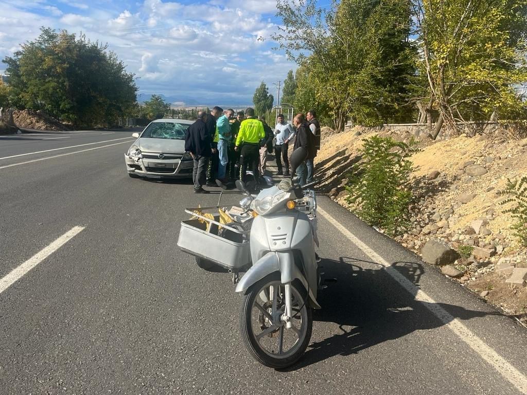 Elazığ’da kaza: 1 yaralı