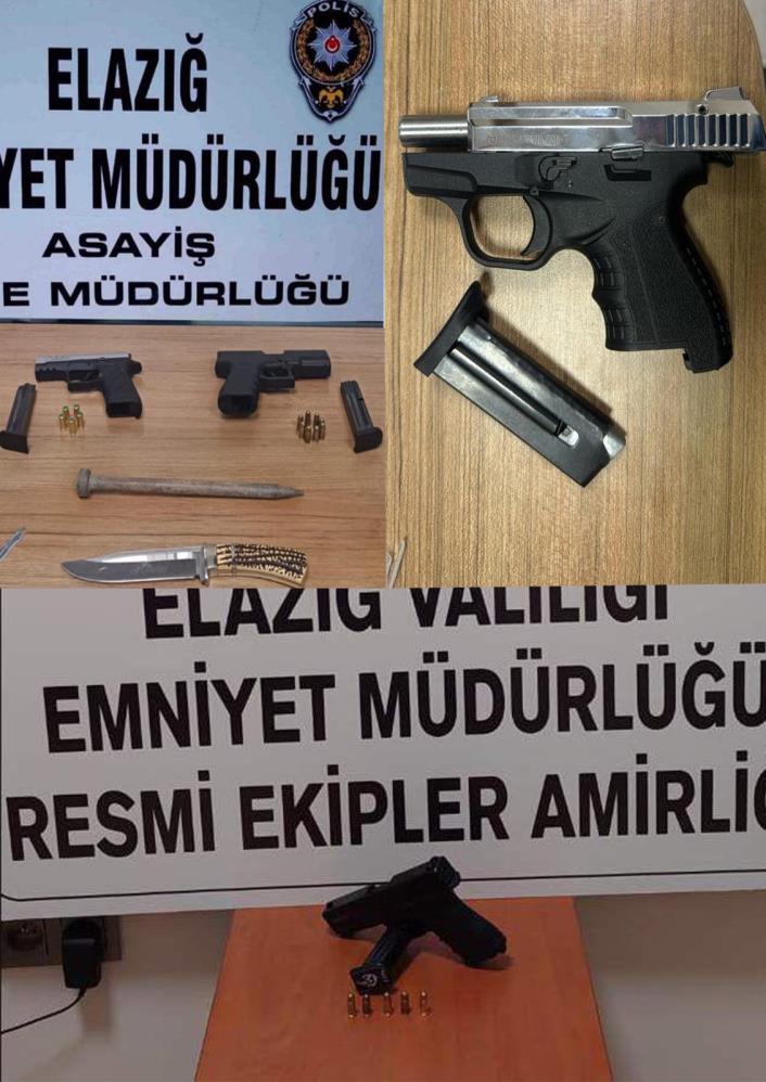 Elazığ’da aranan 9 kişi yakalandı