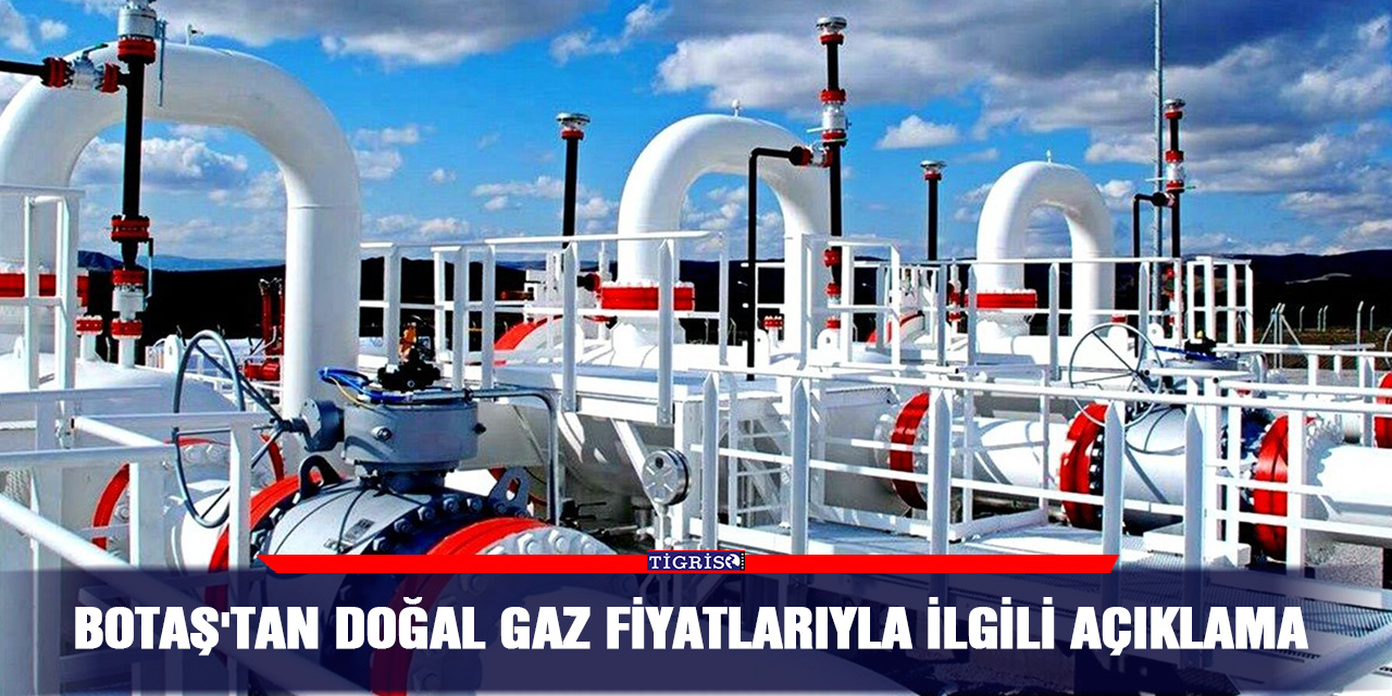 BOTAŞ'tan Doğal Gaz Fiyatlarıyla İlgili Açıklama