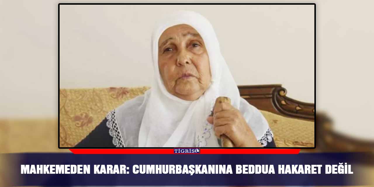 Mahkemeden karar: Cumhurbaşkanına beddua hakaret değil