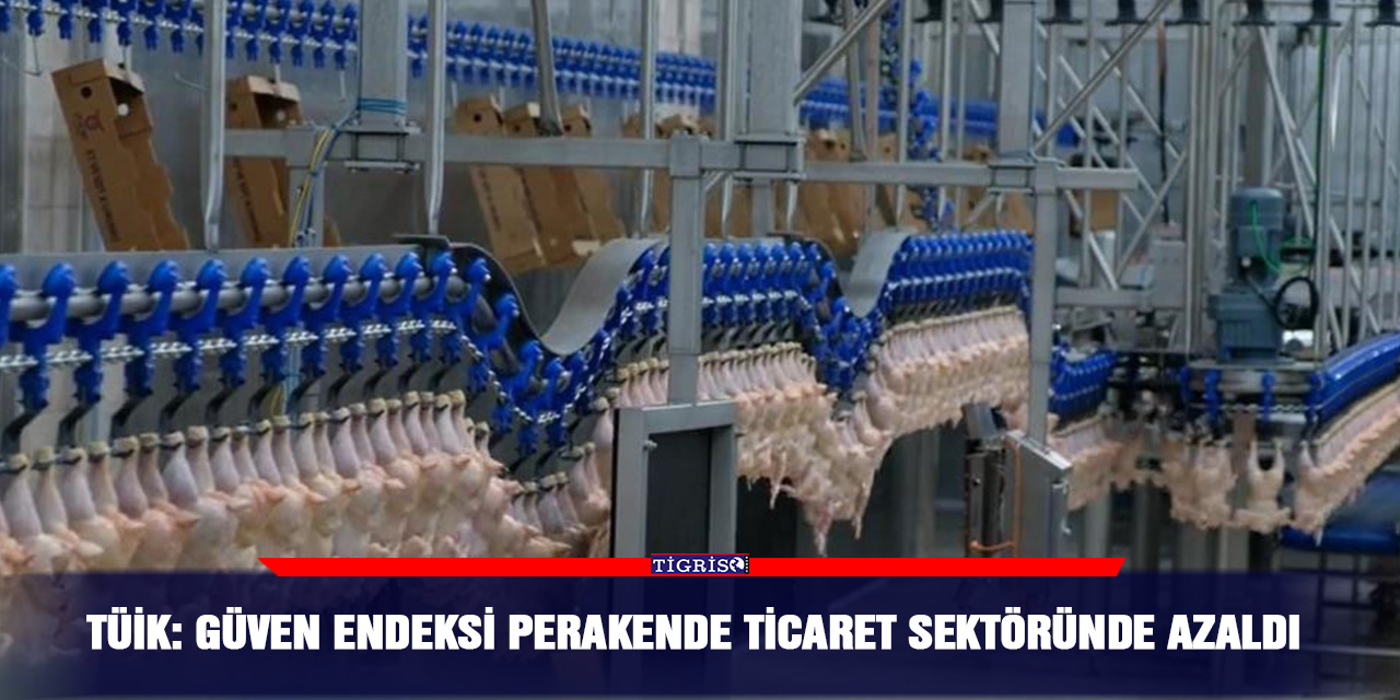 TÜİK: Güven endeksi perakende ticaret sektöründe azaldı