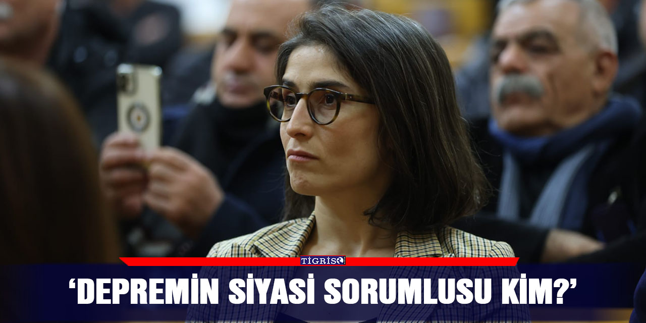 ‘Depremin siyasi sorumlusu kim?’