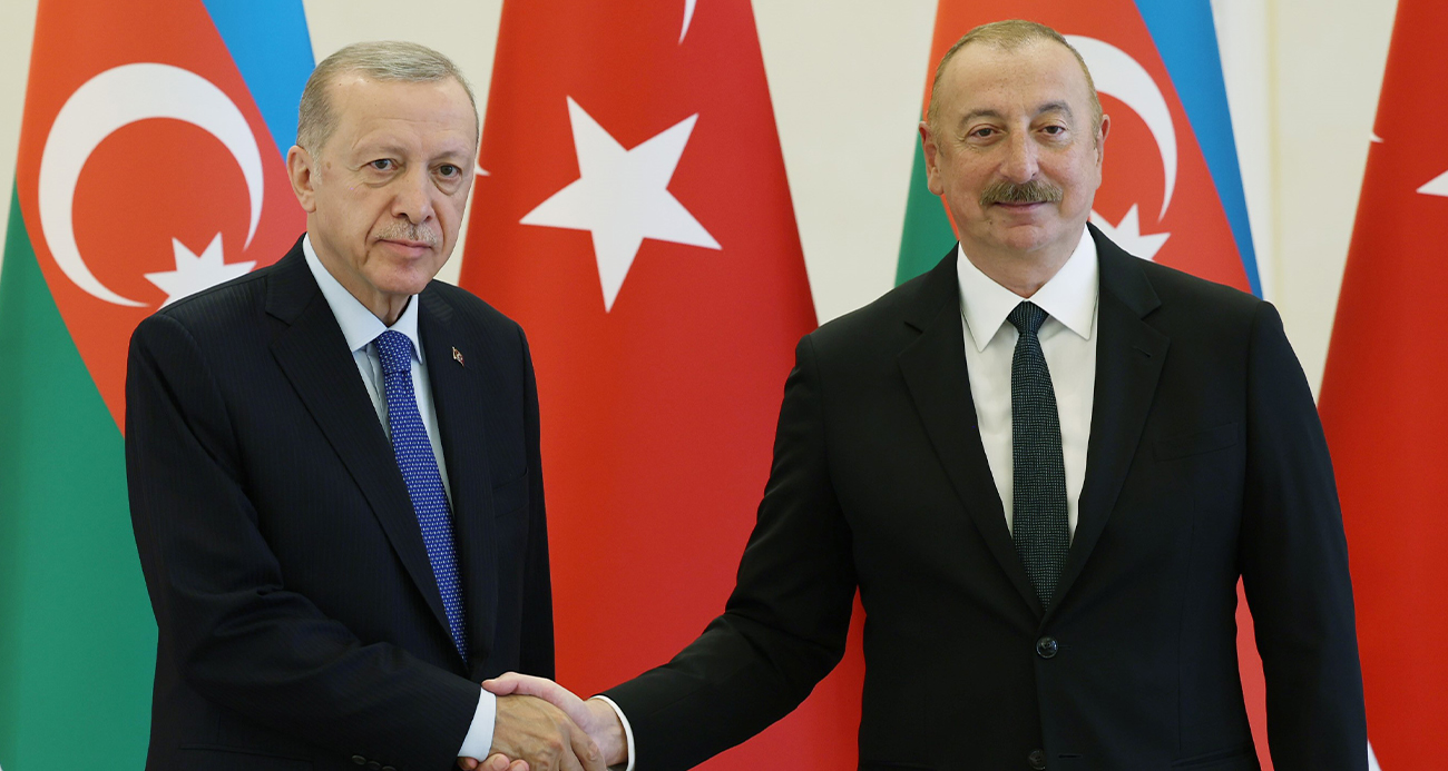 Erdoğan, Azerbaycan Cumhurbaşkanı Aliyev ile görüştü