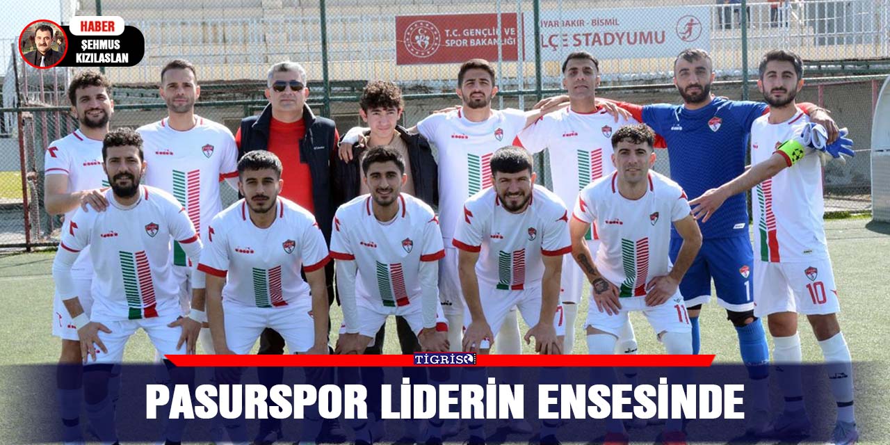 Pasurspor Liderin ensesinde