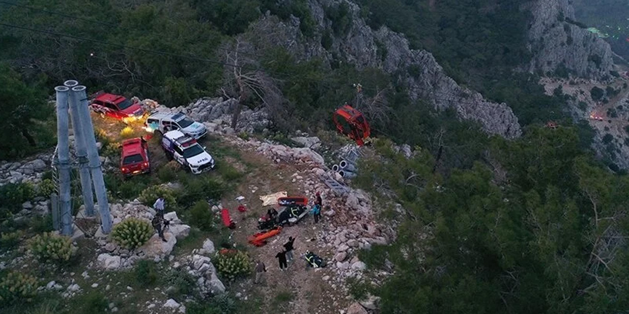 Antalya'daki Teleferik Kazasıyla İlgili Adli Soruşturma Başlatıldı