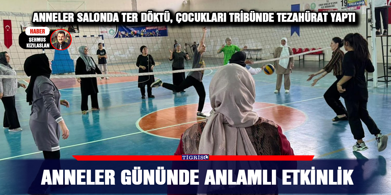 Anneler gününde anlamlı etkinlik