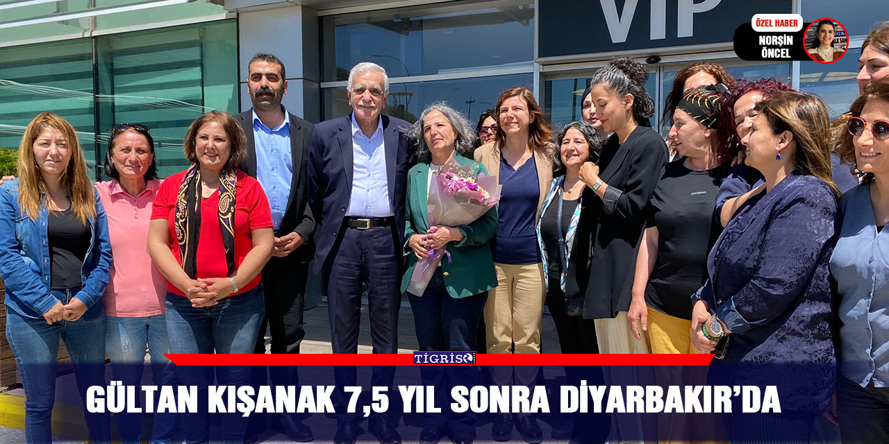 VİDEO - Gültan Kışanak 7,5 yıl sonra Diyarbakır’da