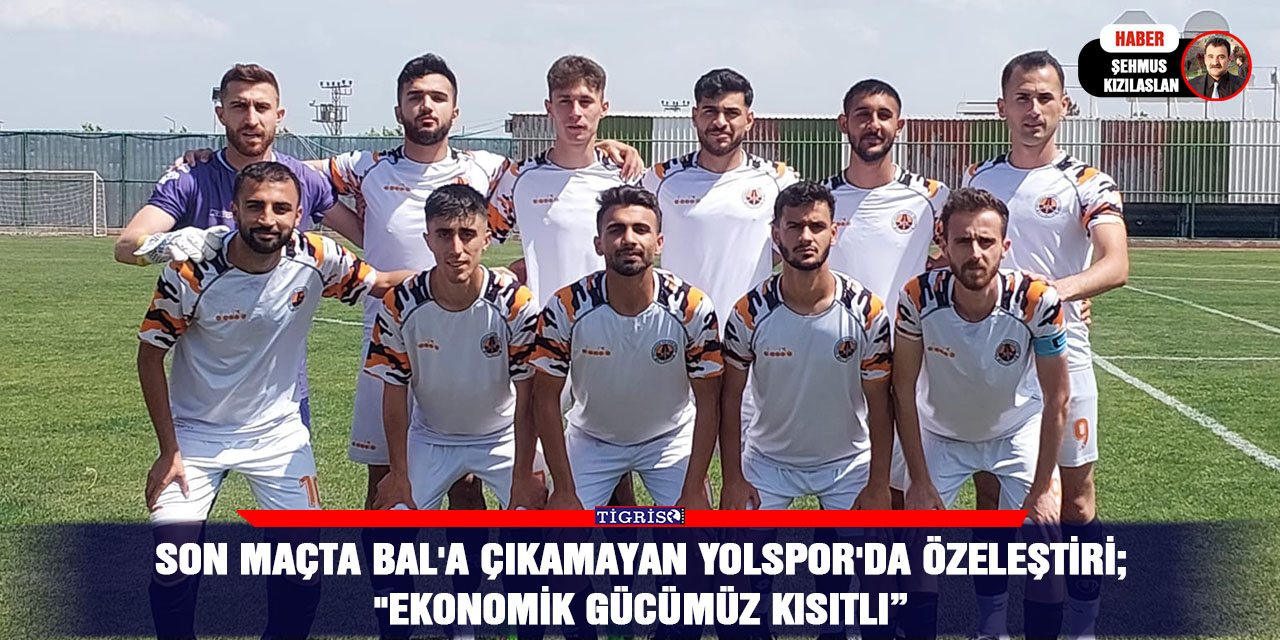 Son maçta BAL'a çıkamayan Yolspor'da özeleştiri