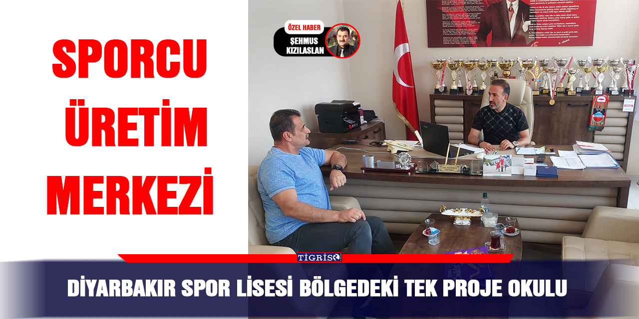 VİDEO - Diyarbakır spor lisesi bölgedeki tek proje okulu