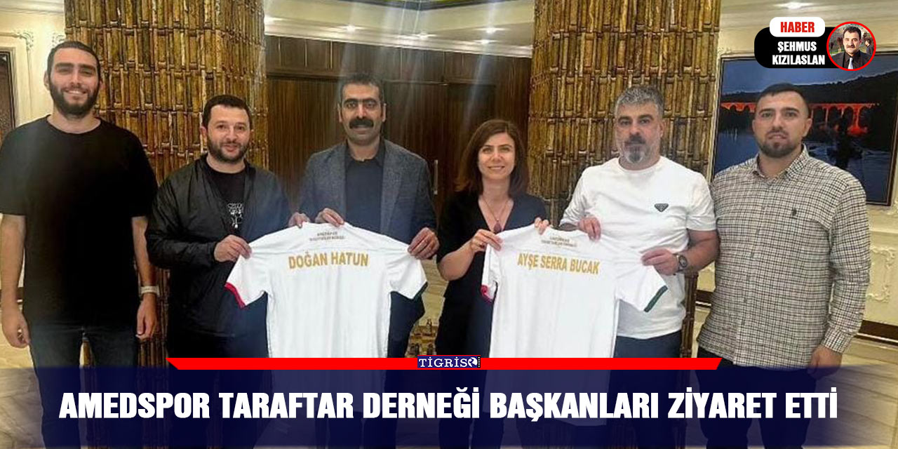 Amedspor Taraftar Derneği başkanları ziyaret etti