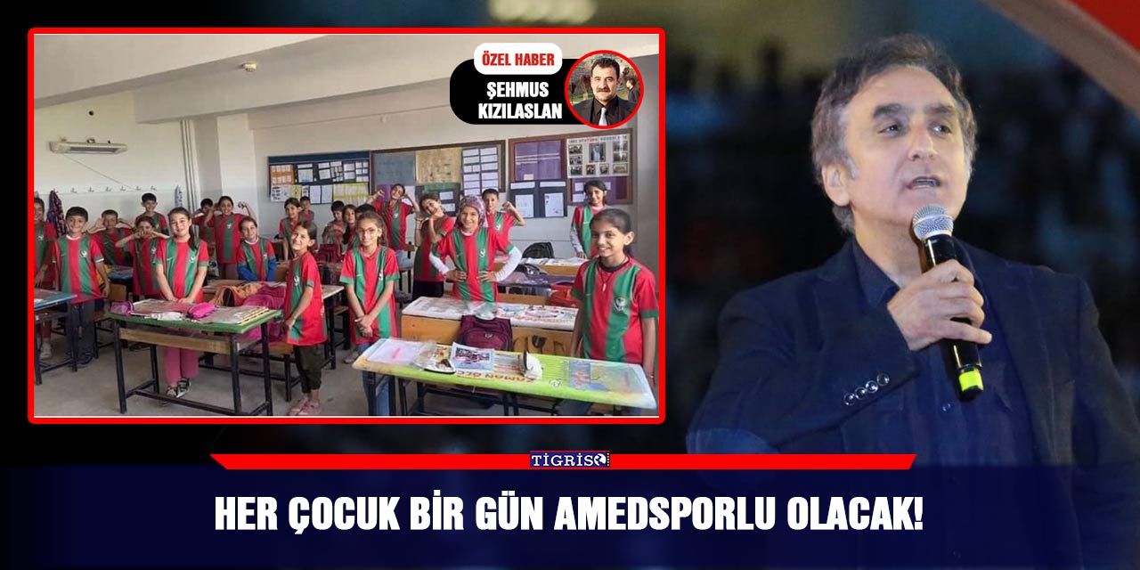 Her çocuk bir gün Amedsporlu olacak!